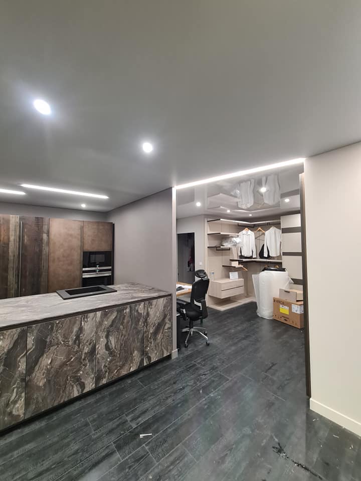 Plafond tendu chauffant rayonnant andrezieux-boutheon